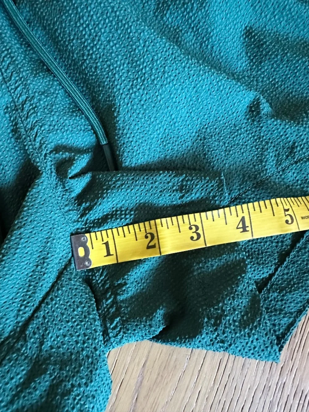 H&M Seersucker Swim Shorts Forest Green Size L